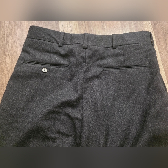 Vintage JOHN ALEXANDER TAILORED WOOL PANTS CLASSY QUIET LUXURY tailored 32X30 - Picture 13 of 15